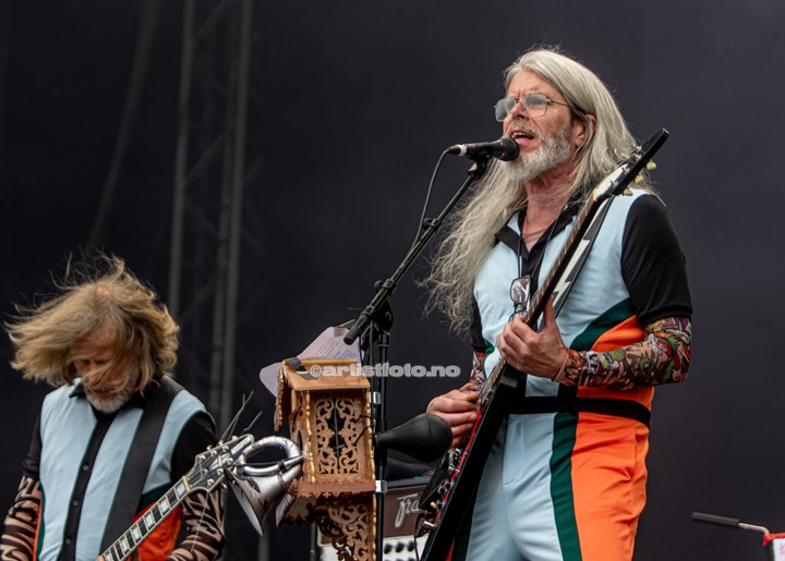 Black Debbath på Tons of Rock 2023. Foto: Millie Steinsdóttir Leirvik