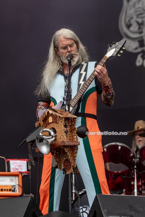 Black Debbath på Tons of Rock 2023. Foto: Millie Steinsdóttir Leirvik