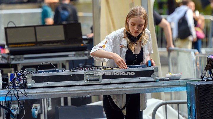 Brita UT på Ravnedalen Live 2023 , Kristiansand. Foto: Svein Erik Nomeland