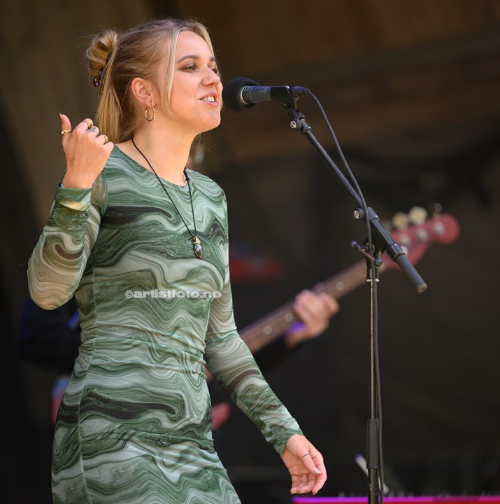 Miss Punany på Ravnedalen Live 2023 , Kristiansand. Foto: Svein Erik Nomeland