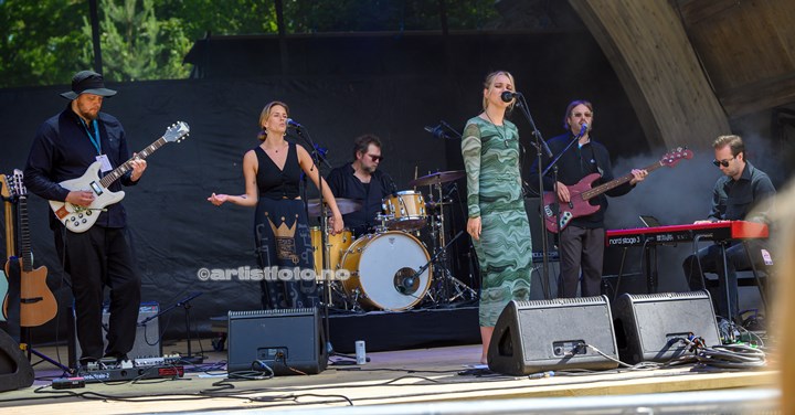 Miss Punany på Ravnedalen Live 2023 , Kristiansand. Foto: Svein Erik Nomeland