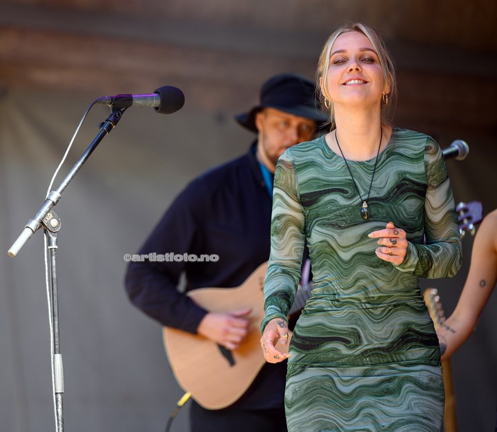 Miss Punany på Ravnedalen Live 2023 , Kristiansand. Foto: Svein Erik Nomeland