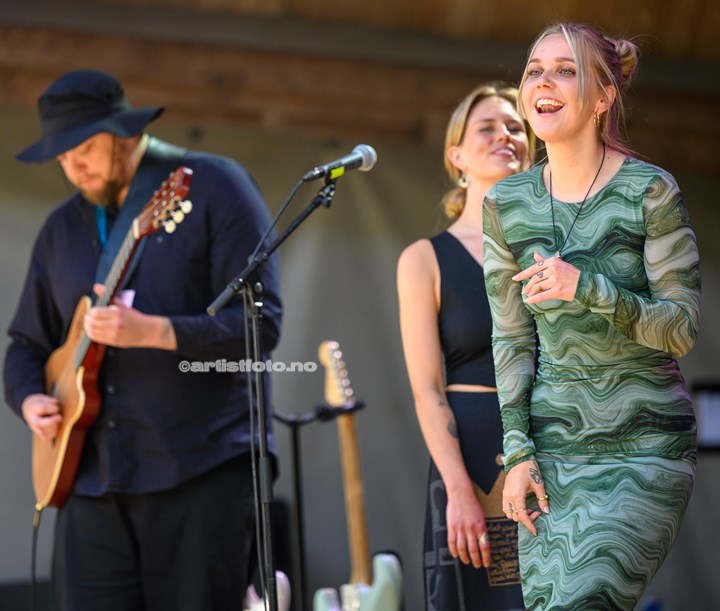 Miss Punany på Ravnedalen Live 2023 , Kristiansand. Foto: Svein Erik Nomeland