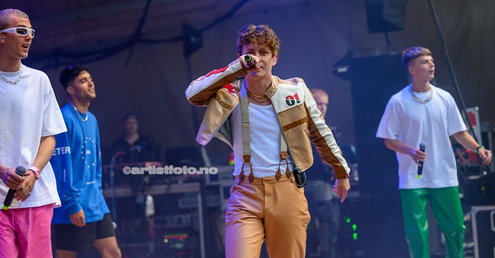 Undergrunn på Ravnedalen Live 2023 , Kristiansand. Foto: Svein Erik Nomeland