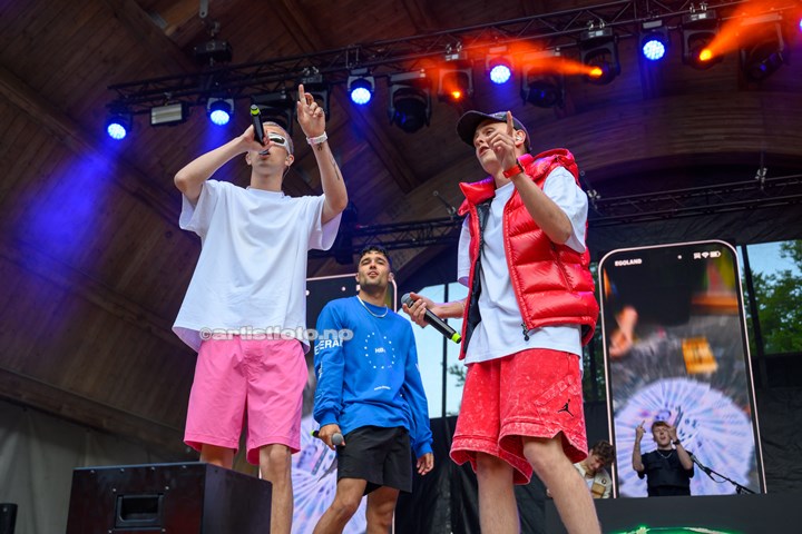 Undergrunn på Ravnedalen Live 2023 , Kristiansand. Foto: Svein Erik Nomeland