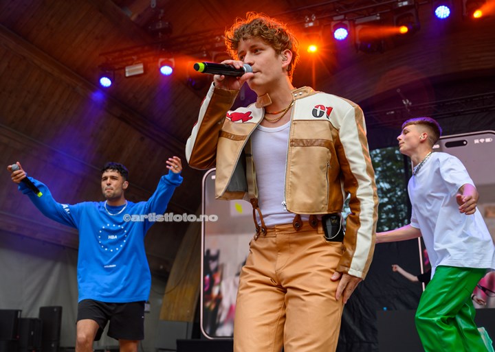 Undergrunn på Ravnedalen Live 2023 , Kristiansand. Foto: Svein Erik Nomeland