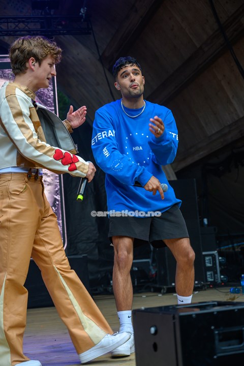 Undergrunn på Ravnedalen Live 2023 , Kristiansand. Foto: Svein Erik Nomeland