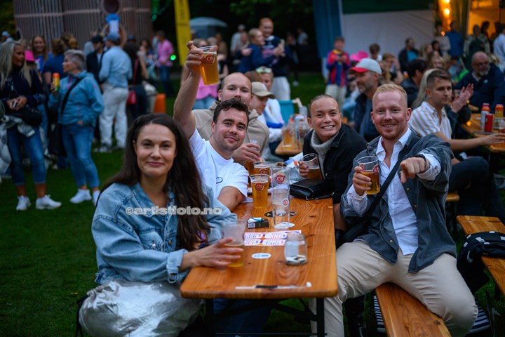 Sigrid på Ravnedalen Live 2023 , Kristiansand. Foto: Svein Erik Nomeland