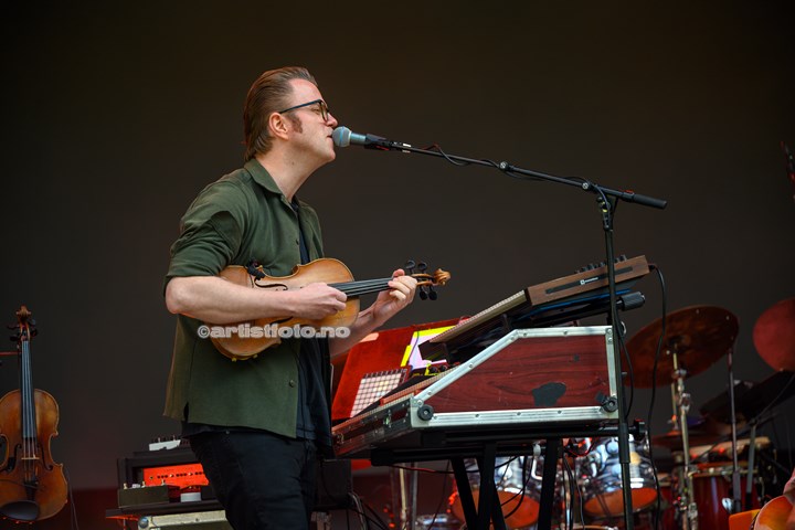 Olav Kvernberg s Steamdome på Ravnedalen Live 2023 , Kristiansand. Foto: Svein Erik Nomeland