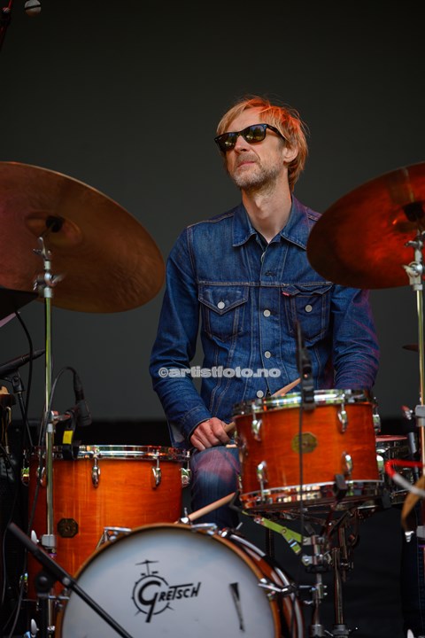 Olav Kvernberg s Steamdome på Ravnedalen Live 2023 , Kristiansand. Foto: Svein Erik Nomeland