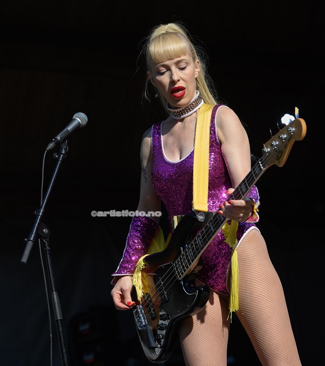 Cocktail Slippers på Ravnedalen Live 2023 , Kristiansand. Foto: Svein Erik Nomeland