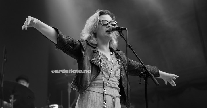 Ida Maria på Ravnedalen Live 2023 , Kristiansand. Foto: Svein Erik Nomeland