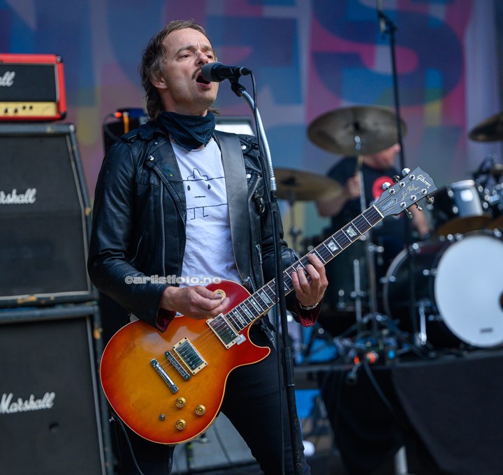 Gluecifer på Ravnedalen Live 2023 , Kristiansand. Foto: Svein Erik Nomeland