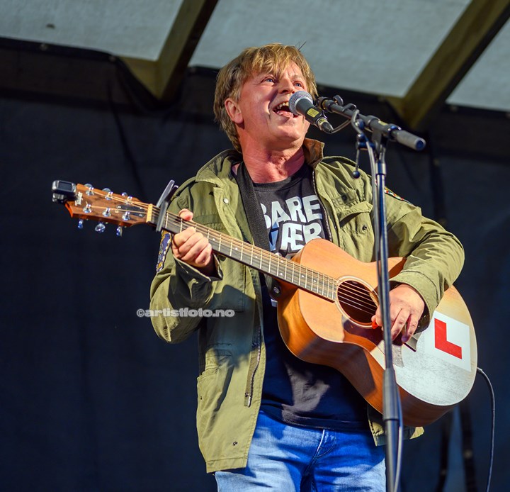 Ole Evenrude på Streetfood Scene, Arendal . Foto: Svein Erik Nomeland