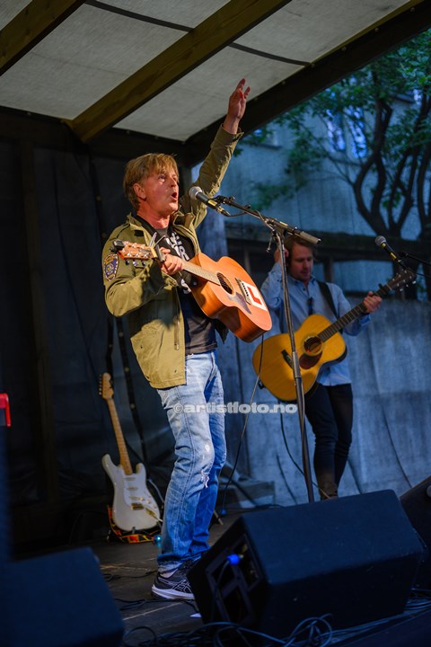 Ole Evenrude på Streetfood Scene, Arendal . Foto: Svein Erik Nomeland