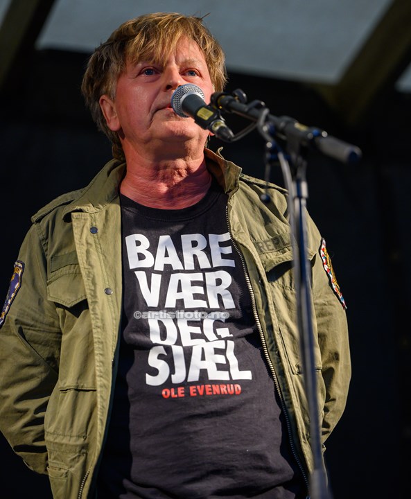 Ole Evenrude på Streetfood Scene, Arendal . Foto: Svein Erik Nomeland