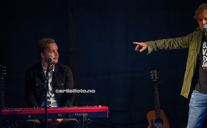 Ole Evenrude på Streetfood Scene, Arendal . Foto: Svein Erik Nomeland