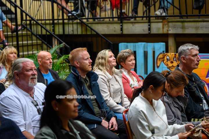 Ole Evenrude på Streetfood Scene, Arendal . Foto: Svein Erik Nomeland