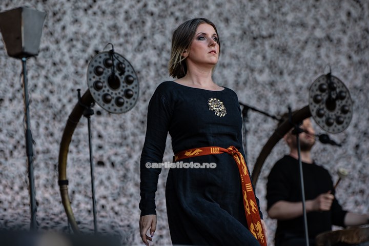 Wardruna på Tons of Rock 2023. Foto: Millie Steinsdóttir Leirvik