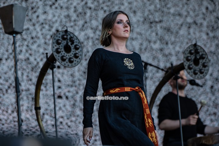 Wardruna på Tons of Rock 2023. Foto: Millie Steinsdóttir Leirvik