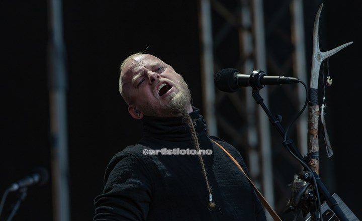 Wardruna på Tons of Rock 2023. Foto: Millie Steinsdóttir Leirvik