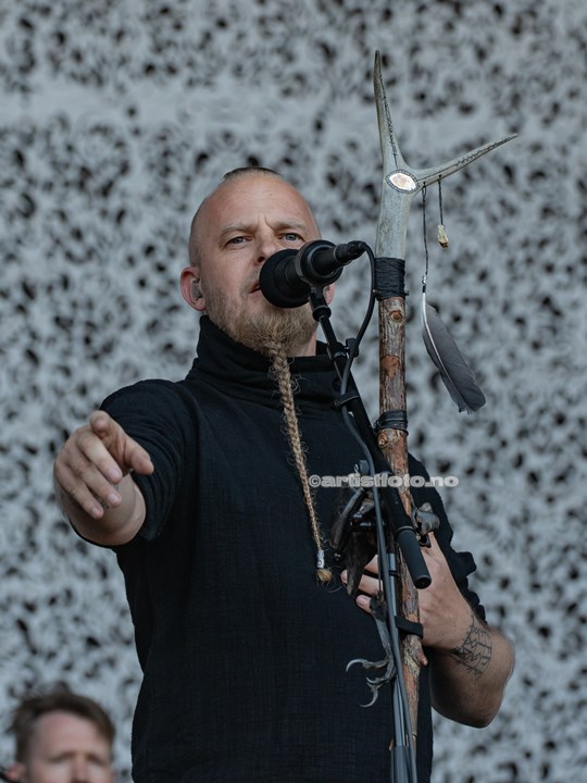 Wardruna på Tons of Rock 2023. Foto: Millie Steinsdóttir Leirvik