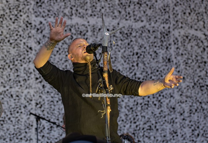 Wardruna på Tons of Rock 2023. Foto: Millie Steinsdóttir Leirvik