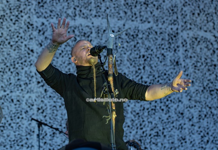 Wardruna på Tons of Rock 2023. Foto: Millie Steinsdóttir Leirvik