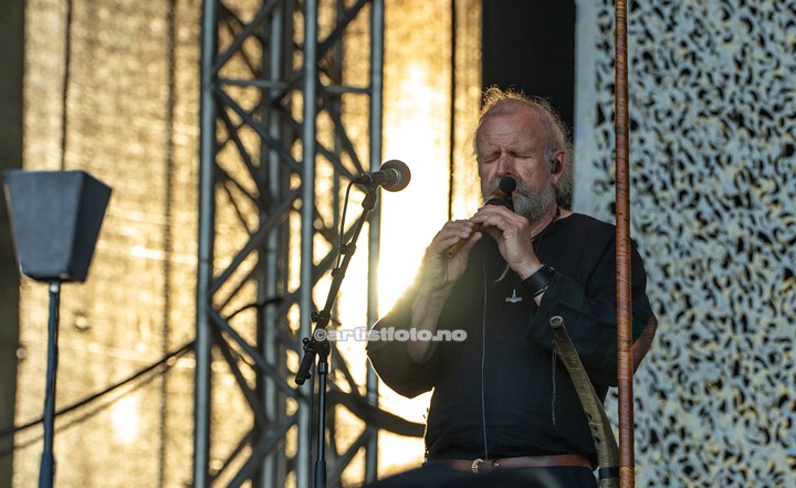 Wardruna på Tons of Rock 2023. Foto: Millie Steinsdóttir Leirvik