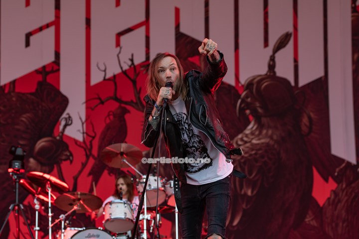 Kvelertak på Tons of Rock 2023. Foto: Millie Steinsdóttir Leirvik