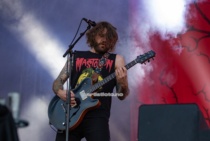 Kvelertak på Tons of Rock 2023. Foto: Millie Steinsdóttir Leirvik