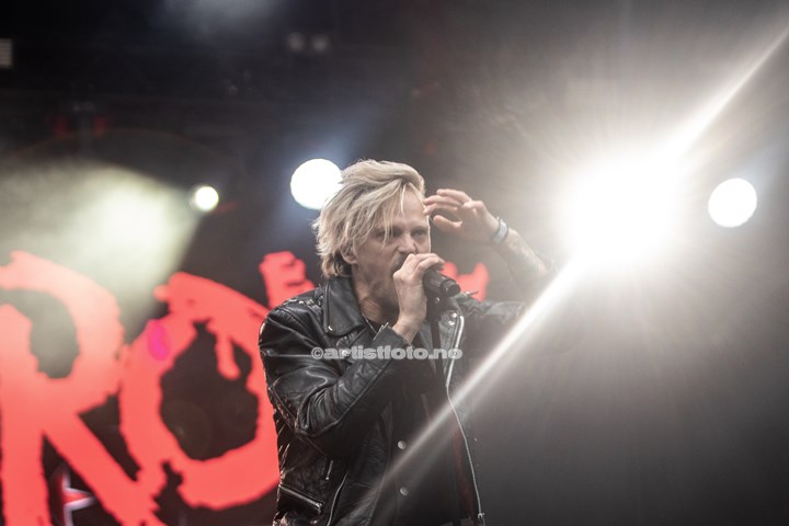 Skid Row på Tons of Rock 2023. Foto: Millie Steinsdóttir Leirvik