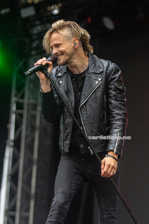 Skid Row på Tons of Rock 2023. Foto: Millie Steinsdóttir Leirvik