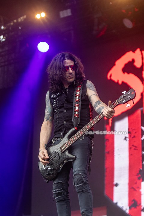 Skid Row på Tons of Rock 2023. Foto: Millie Steinsdóttir Leirvik