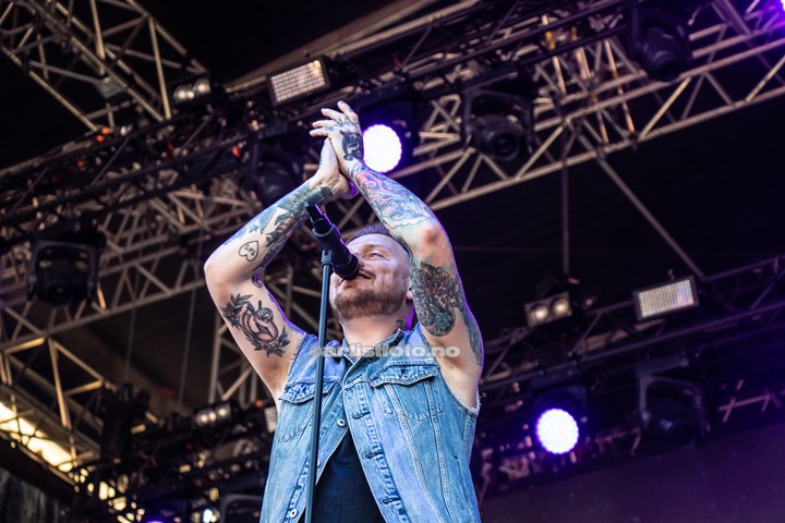 Architects på Tons of Rock 2023. Foto: Millie Steinsdóttir Leirvik