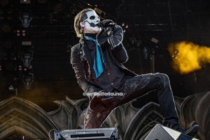 Ghost på Tons of Rock 2023. Foto: Millie Steinsdóttir Leirvik