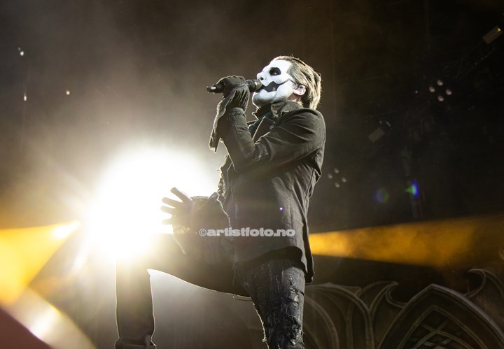 Ghost på Tons of Rock 2023. Foto: Millie Steinsdóttir Leirvik