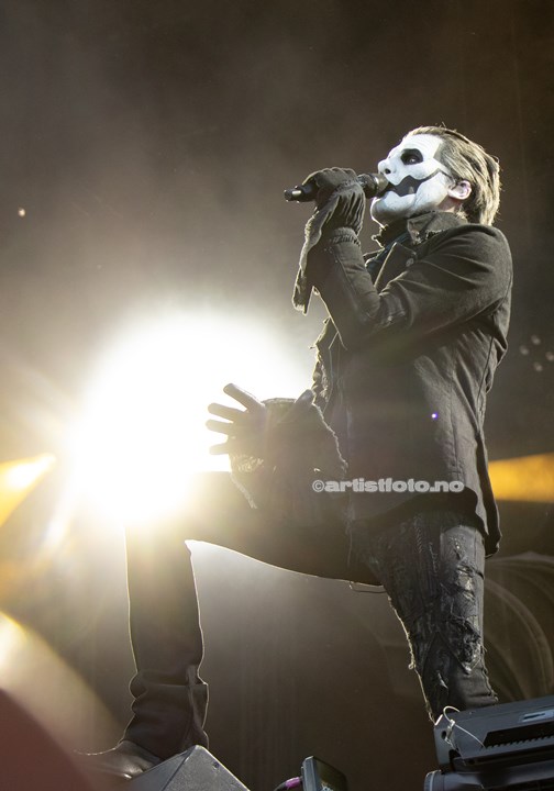 Ghost på Tons of Rock 2023. Foto: Millie Steinsdóttir Leirvik