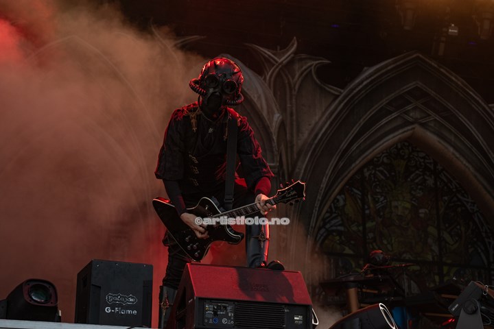 Ghost på Tons of Rock 2023. Foto: Millie Steinsdóttir Leirvik
