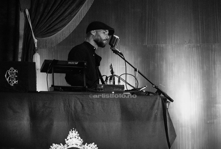 Dehn Sora , konsert med David Eugene Edwards, på Gamla, Kristiansand. Foto: Margaretha Krug Aase