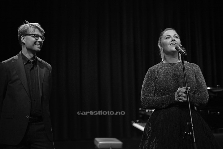 Torbjørn Eftestøl og Silvia Moi, Spira kulturhus, Flekkefjord. Foto: Svein Erik Nomeland