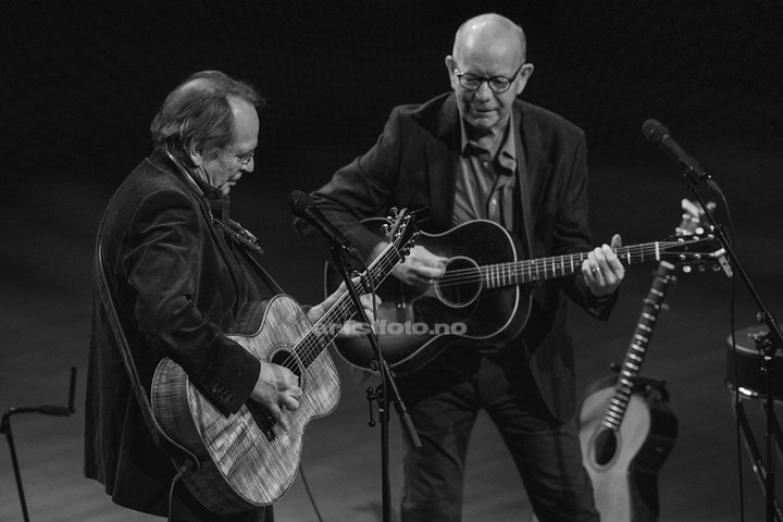 Avskjedsturné, med Ole Paus og Jonas Fjeld, konsert i Kilden i Kristiansand, 5/2 2021. Foto: Svein Erik Nomeland