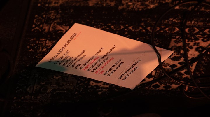 deLillos, Lars Lillo-Stenberg, Kilden, Kristiansand. Foto: Svein Erik Nomeland