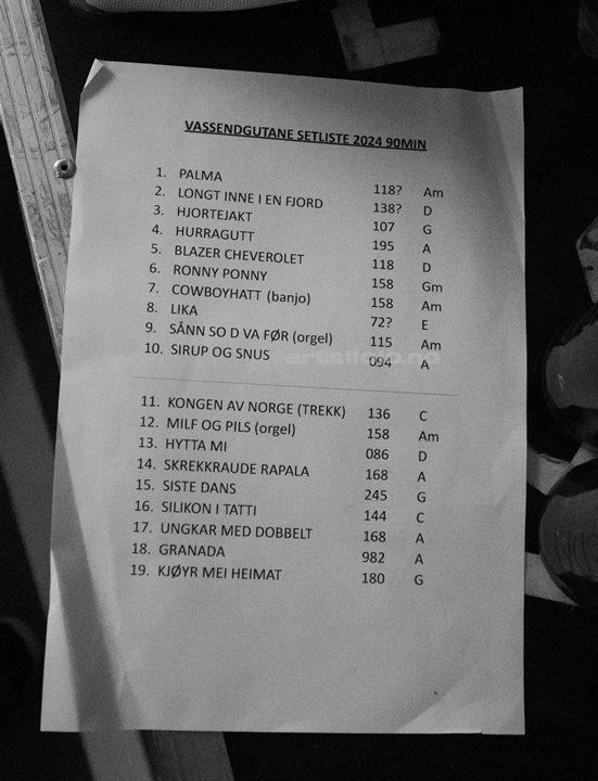 Vassendgutane, Odderøyhallen, Kristiansand. Foto: Svein Erik Nomeland