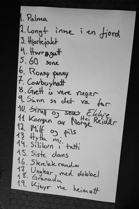 Vassendgutane, Odderøyhallen, Kristiansand. Foto: Svein Erik Nomeland