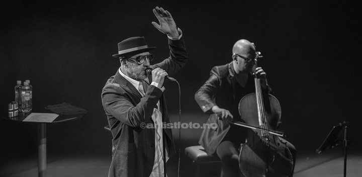 Eric Cantona i Kilden, Kristiansand. Foto: Svein Erik Nomeland