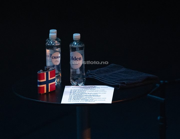 Eric Cantona i Kilden, Kristiansand. Foto: Svein Erik Nomeland