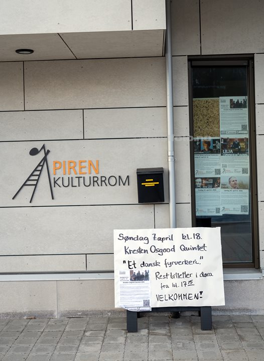 Kresten Osgood Quintet. Piren Kulturrom, Mandal. Foto: Svein Erik Nomeland