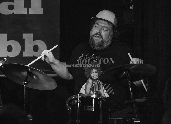 Kresten Osgood, Kresten Osgood Quintet. Piren Kulturrom, Mandal. Foto: Svein Erik Nomeland