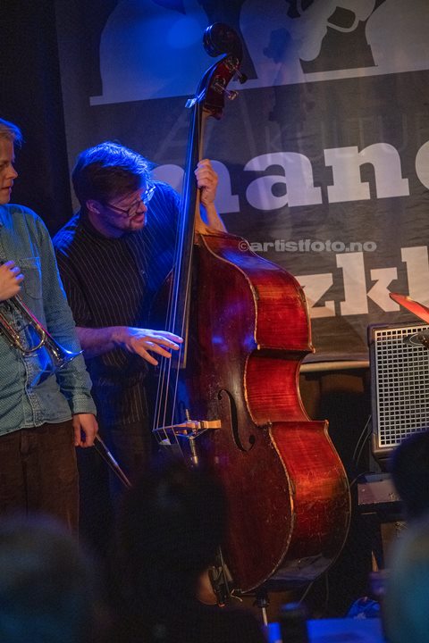 Ole Morten Vågan, Kresten Osgood Quintet. Piren Kulturrom, Mandal. Foto: Svein Erik Nomeland
